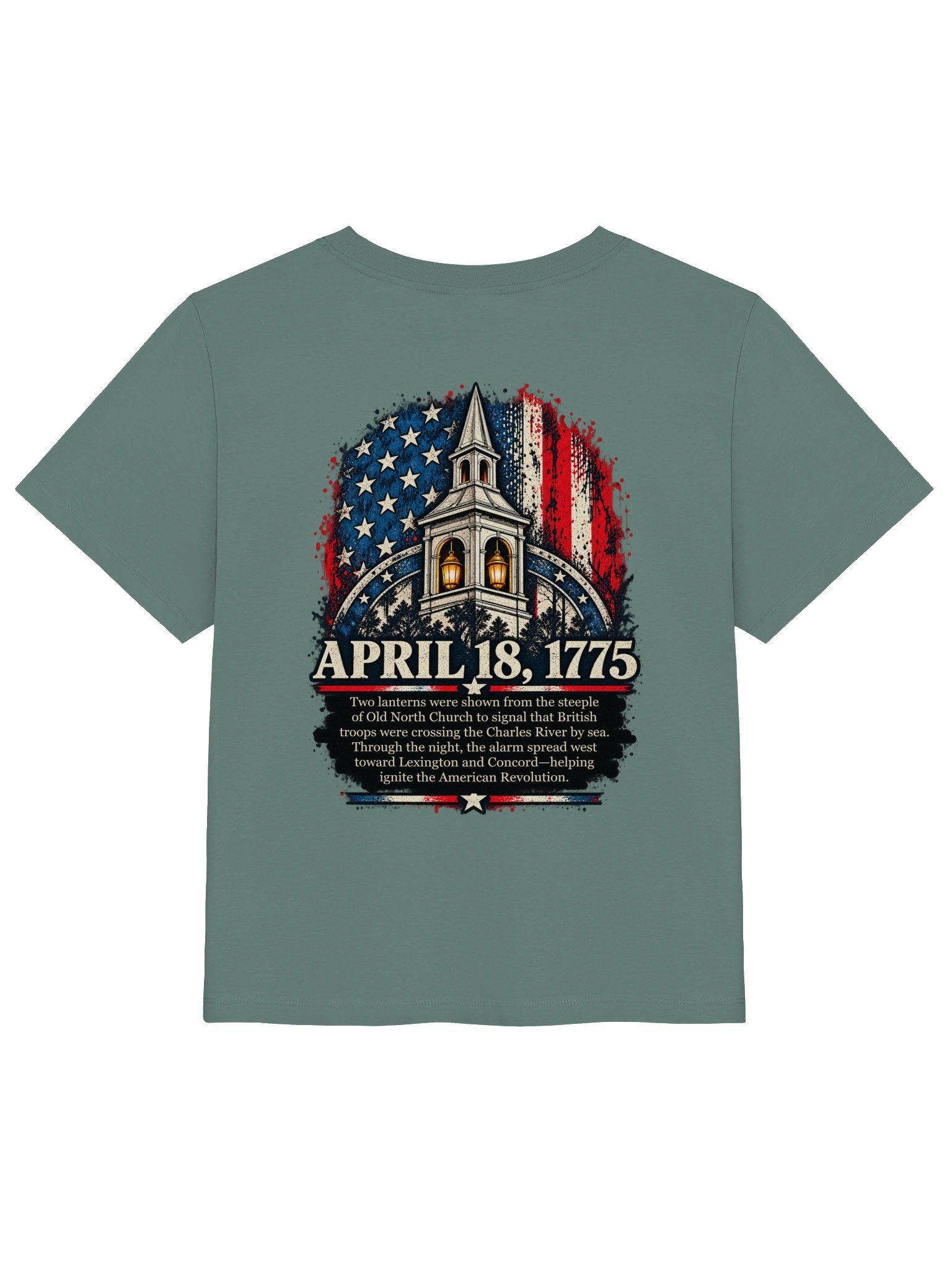 1775 Supply Company — April 18, 1775 — History Series — Women’s Tee product image (18)