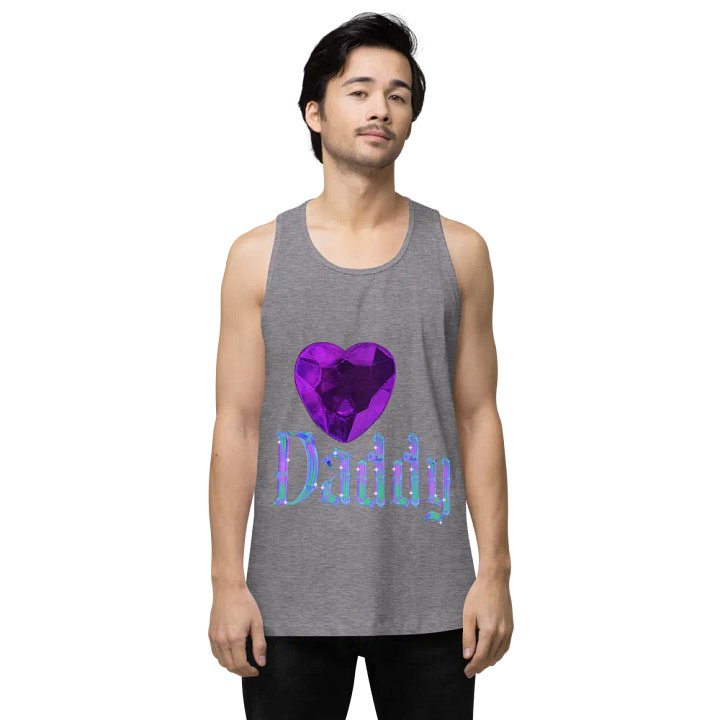 Daddy Gem Printed Muscle Tank product image (21)