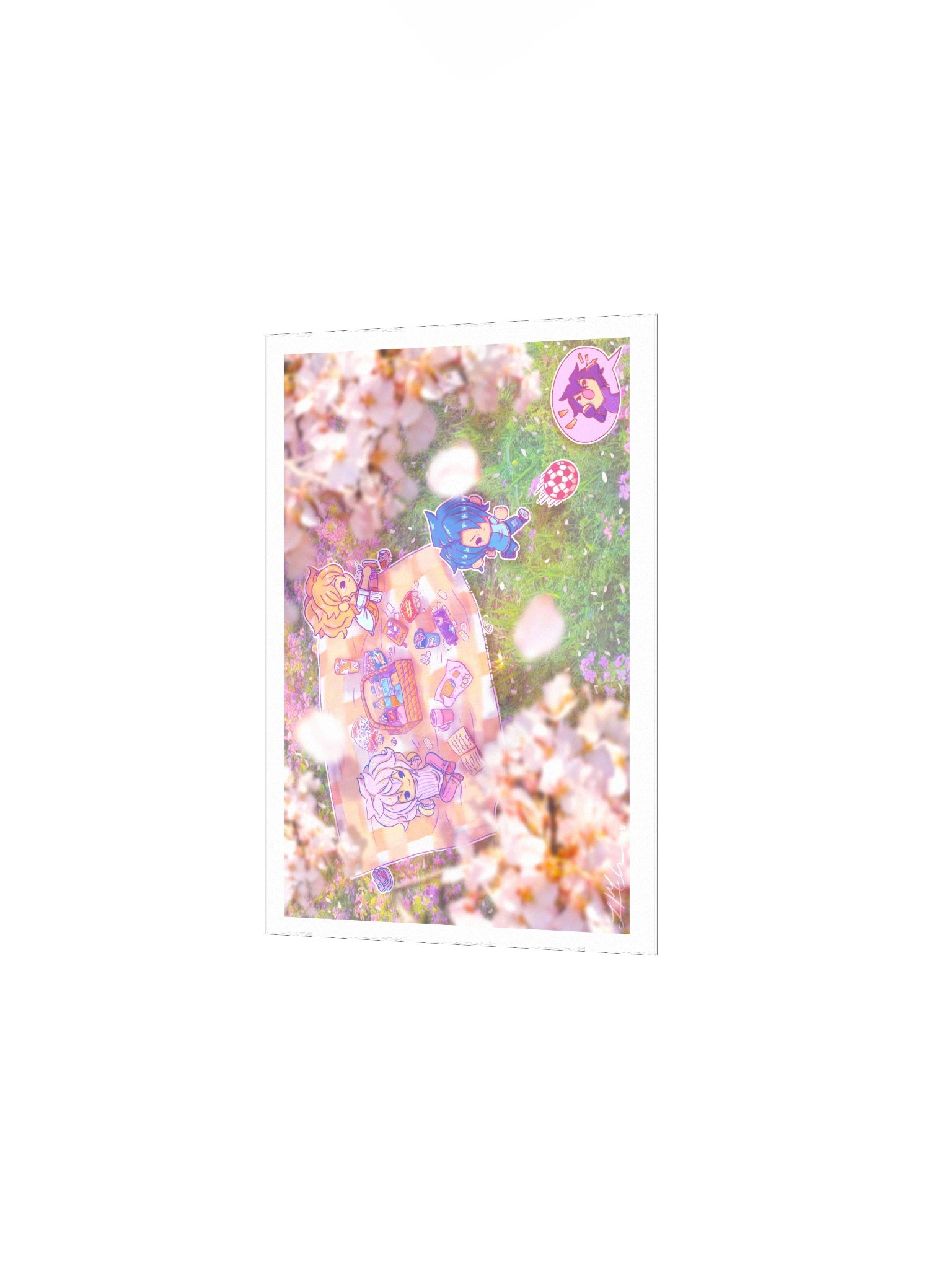 Hanami Under the Cherry Blossoms Print product image (3)