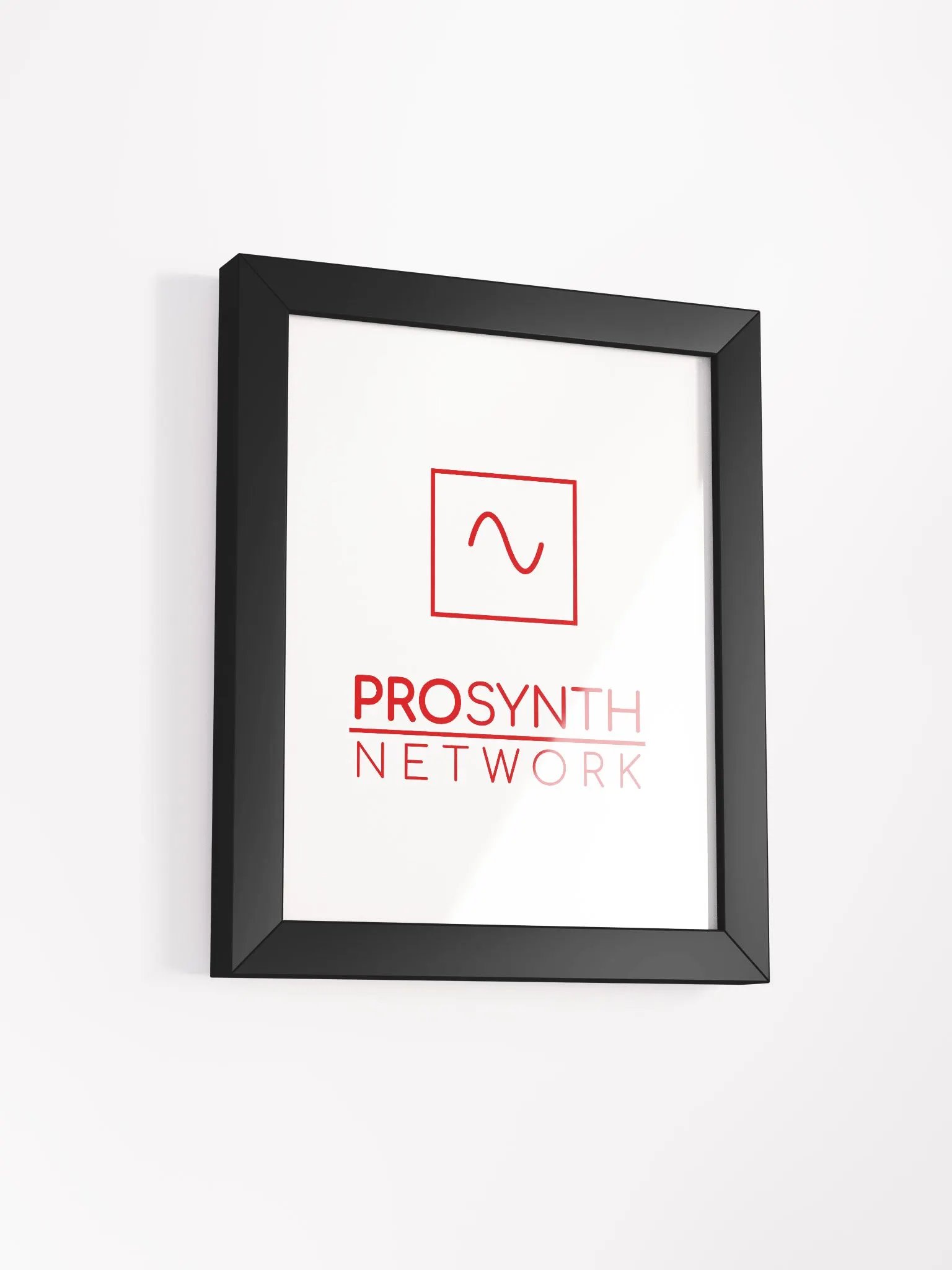 Pro Synth Network Framed Matte Poster product image (46)