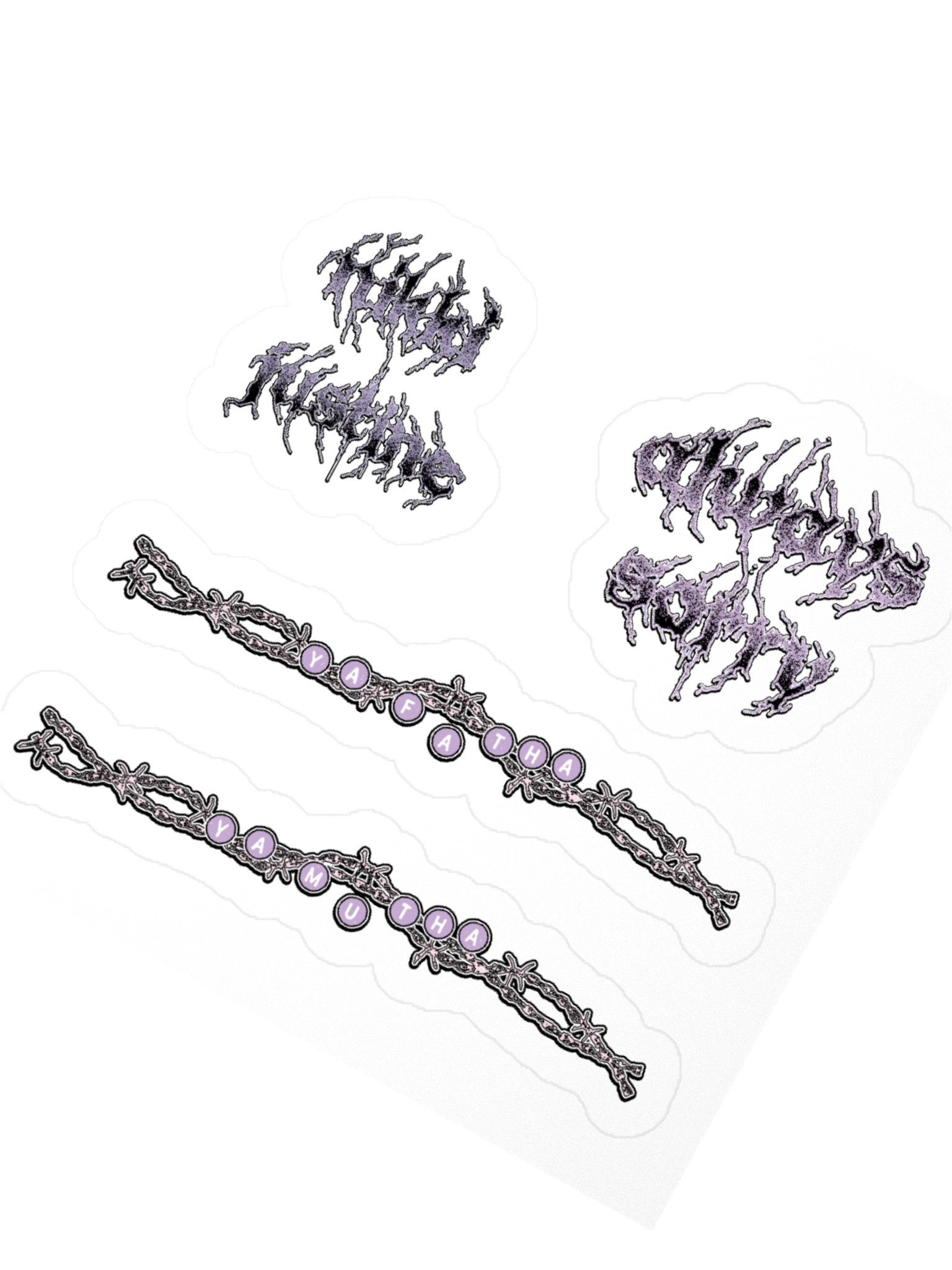 Gothic Sticker Sheet product image (4)
