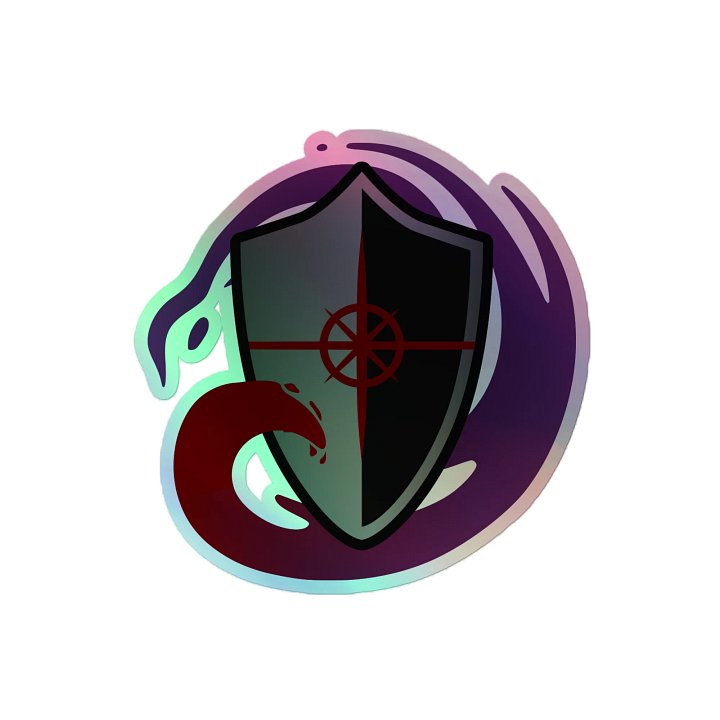 Holographic Stygian Logo Sticker product image (2)