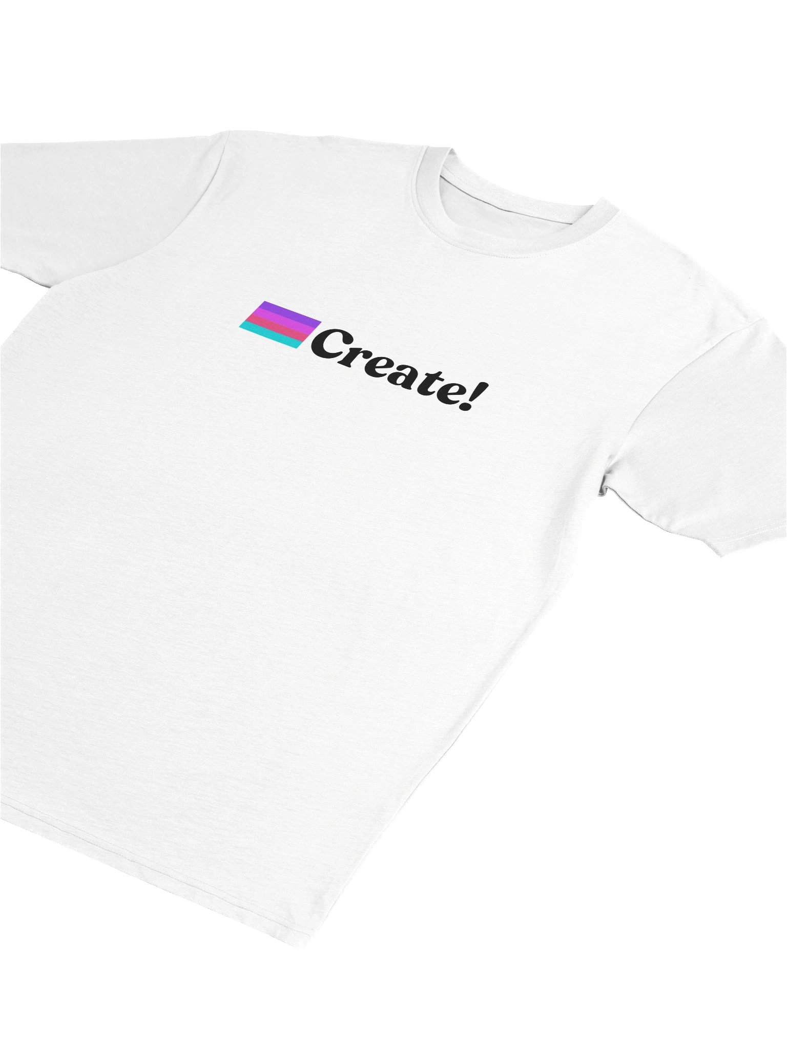 Create White Tee + Flag product image (5)