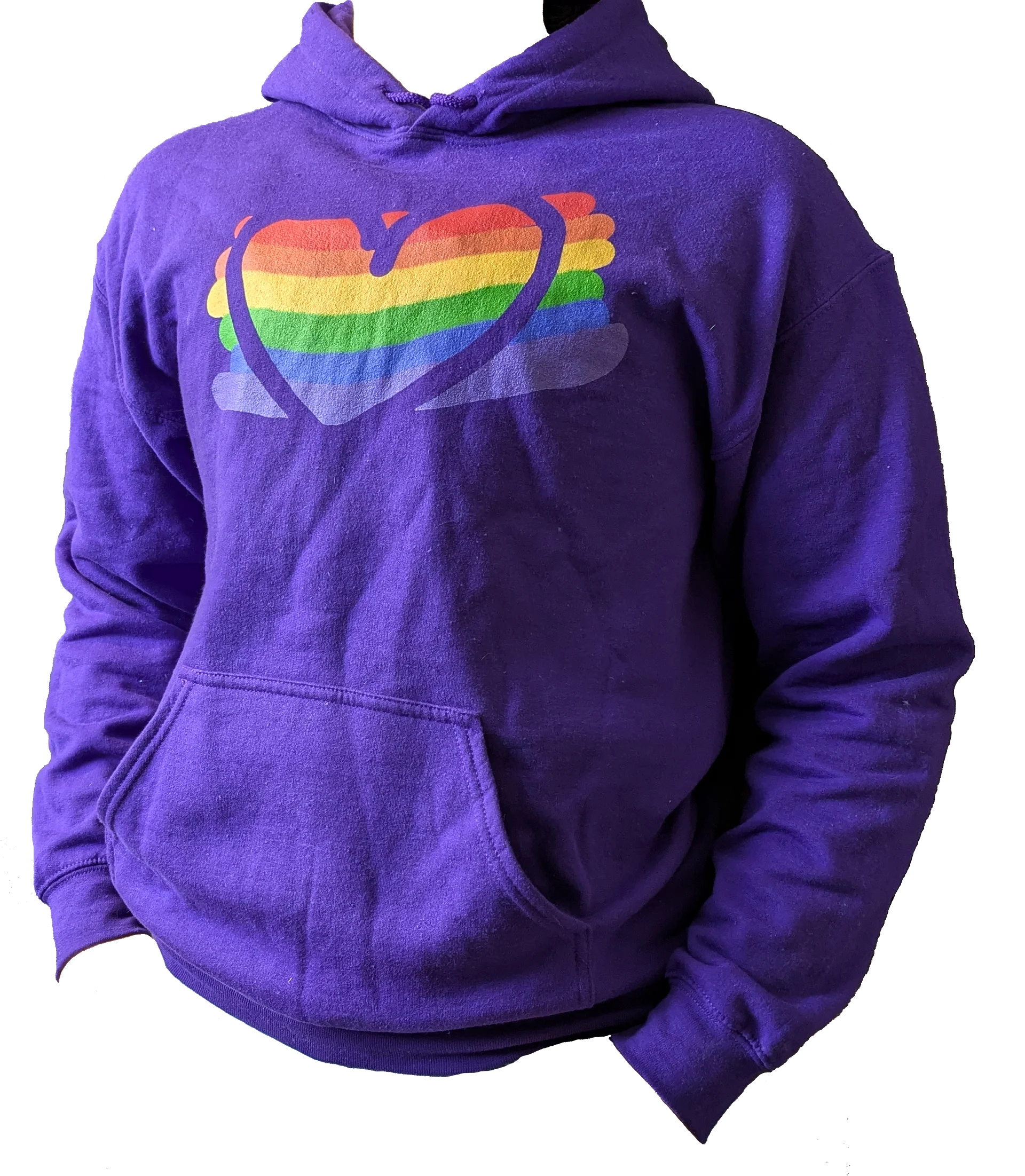 Rainbow Heart Hoodie product image (1)
