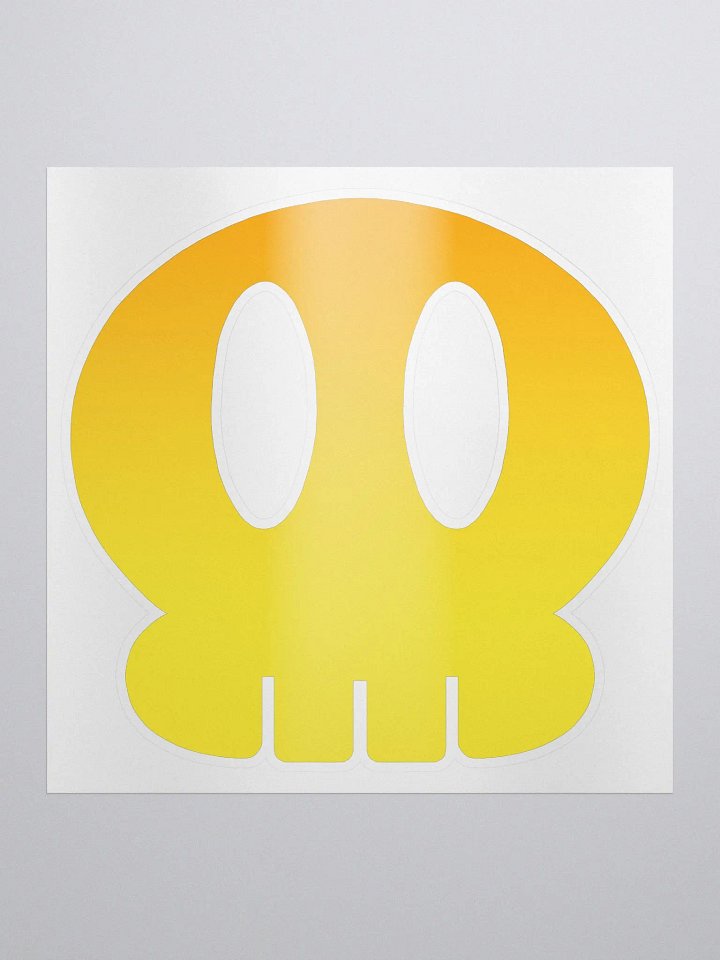 Noggin Skull Sticker product image (1)