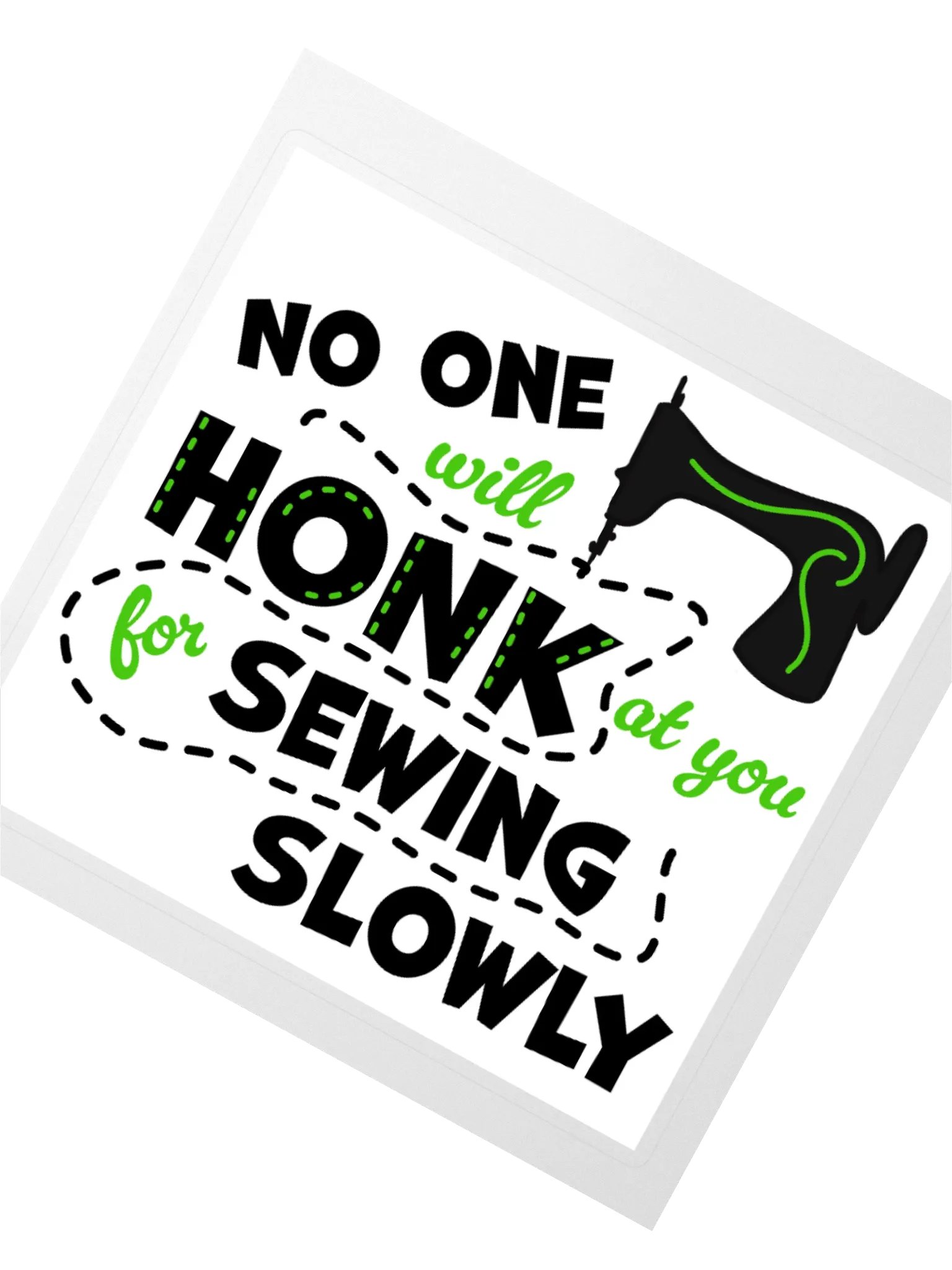 Sew Slowly Sticker product image (6)