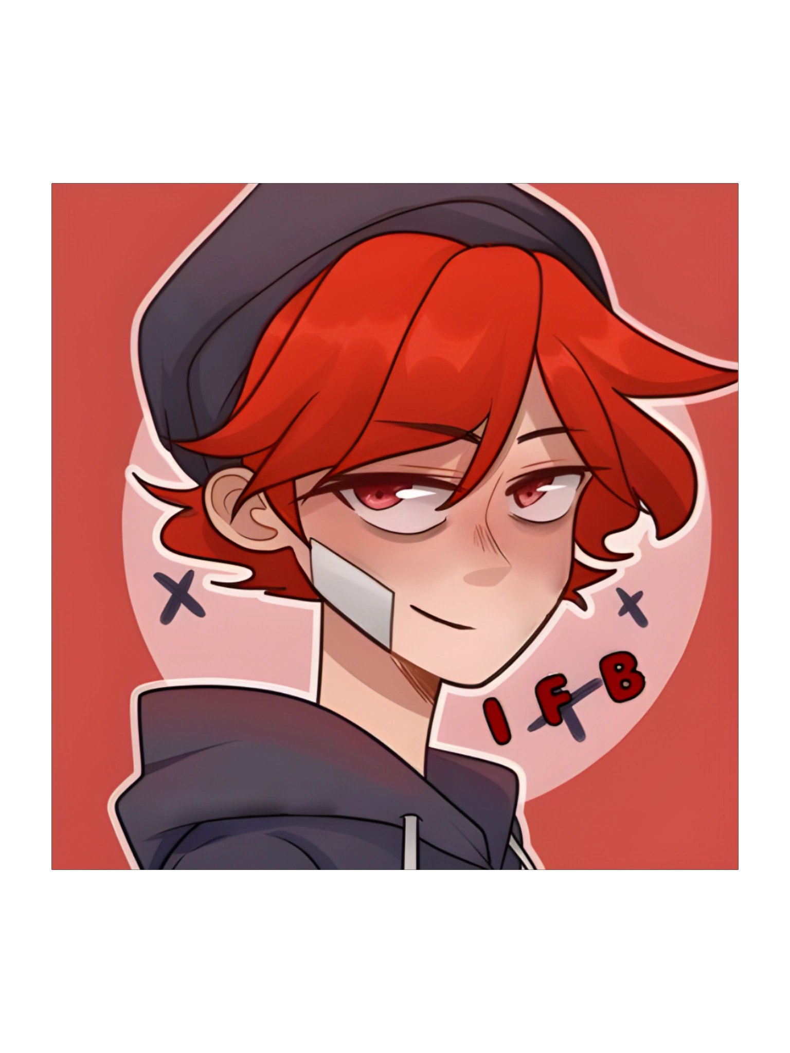 IFB Portrait Sticker product image (1)