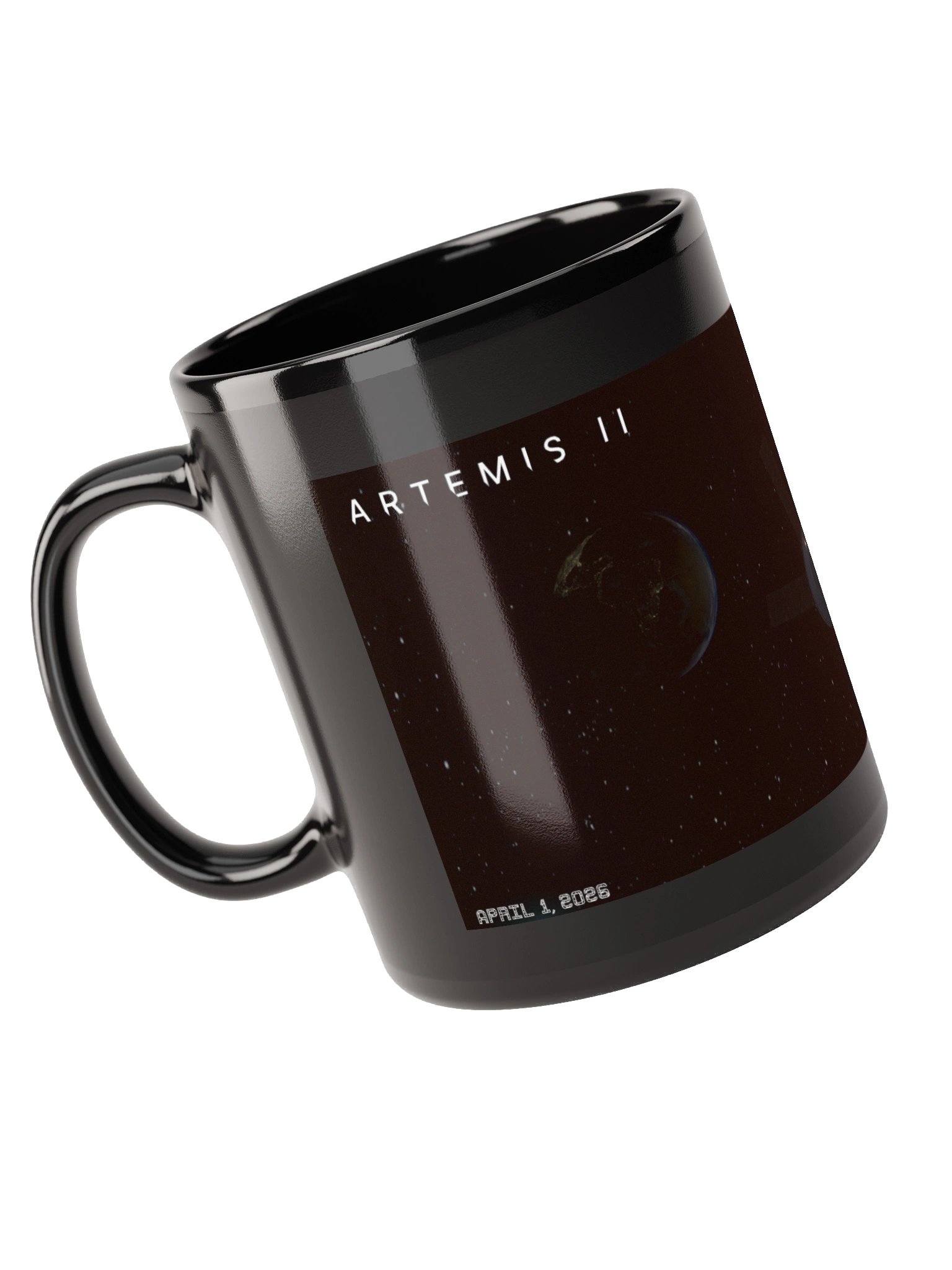 BT Presents: Artemis II Coffee Mug: Crescent Earth product image (5)