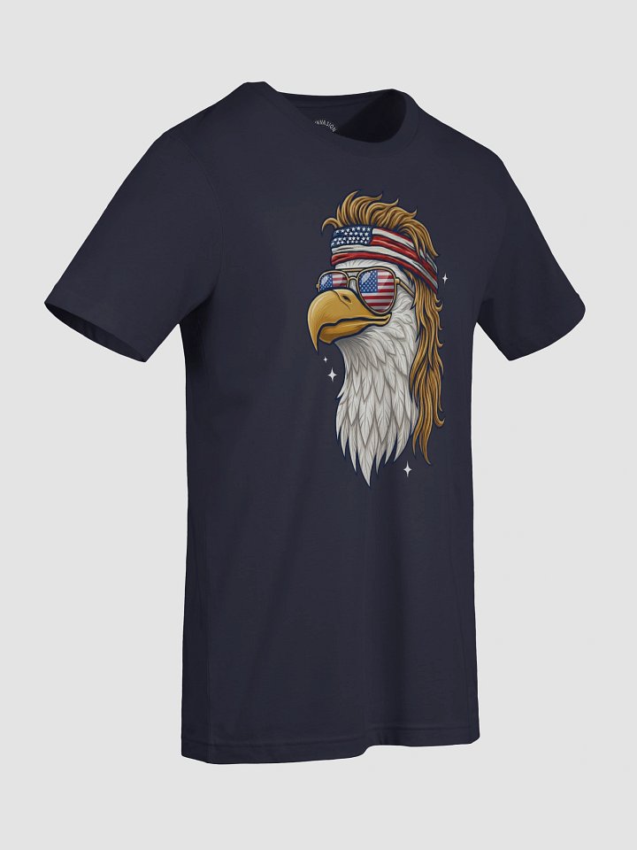 Patriotic Eagle 4th of July USA American Flag T-Shirt product image (2)
