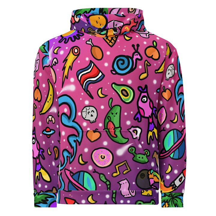 Purple Chaos Hoodie product image (1)