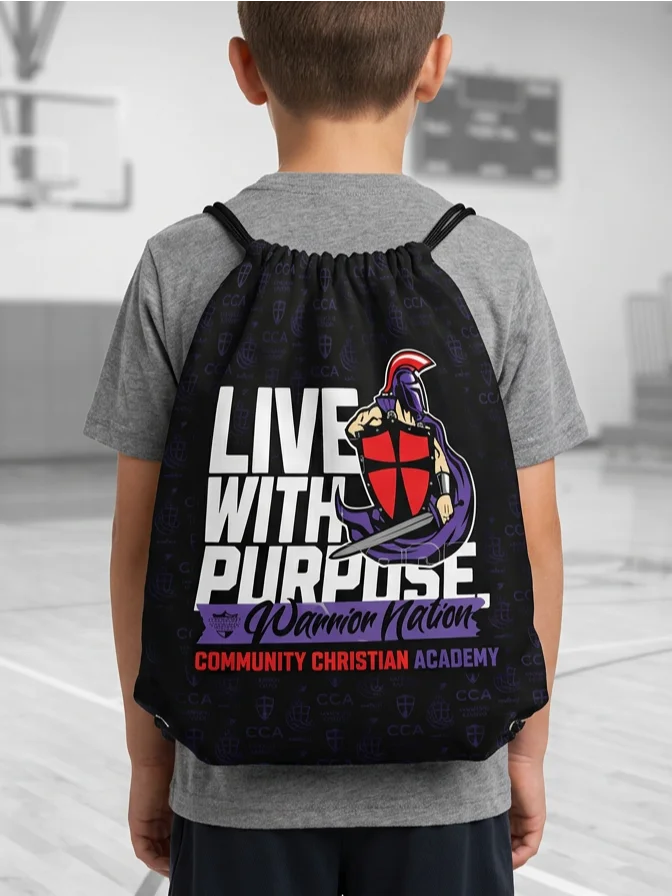 Live with Purpose CCA Drawstring product image (1)
