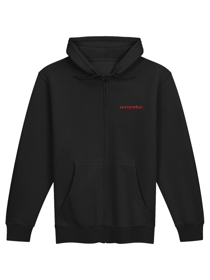 Sextember Red On Black Premium Hoodie product image (1)