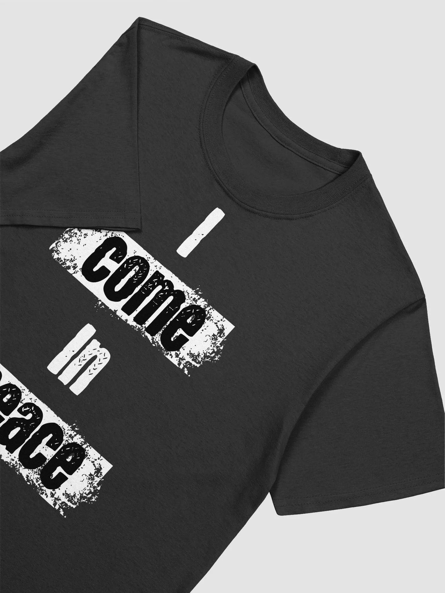Funny - I Come In Peace men's shirt product image (1)