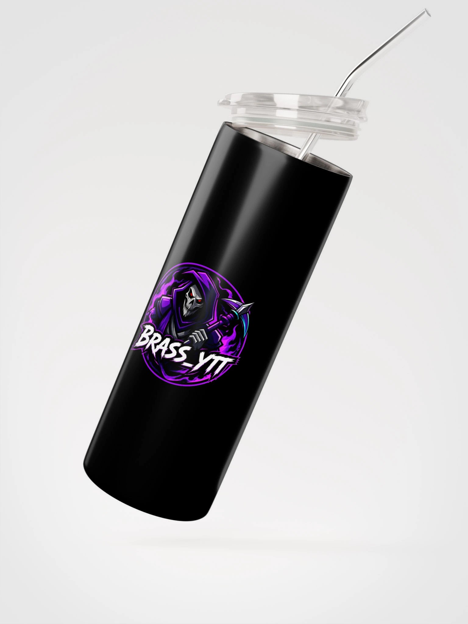 BRASS_YTT Stainless Steel Tumbler with Straw | Motiv 4 product image (3)