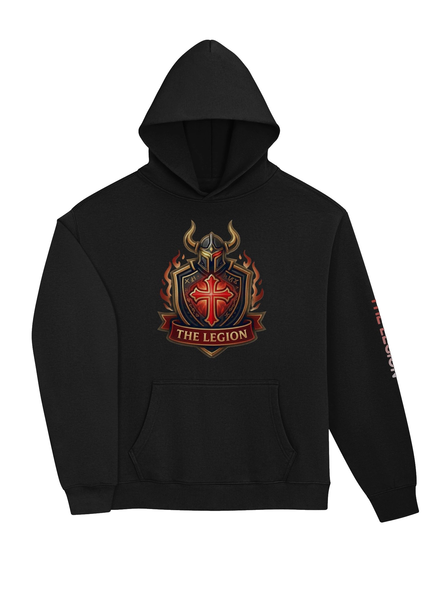 The Legion Horned Cross Oversized Hoodie product image (24)