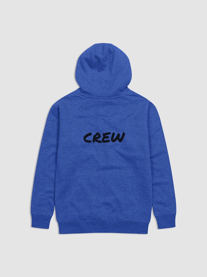 CREW - CU! Hoodie - Black Printed Logo with CREW on the back product image (19)