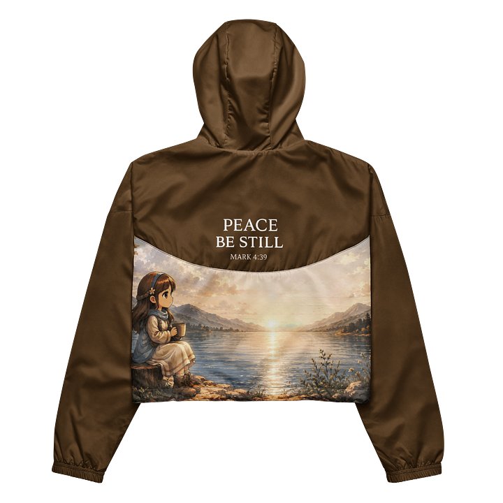 Peace Women's Cropped Windbreaker product image (1)