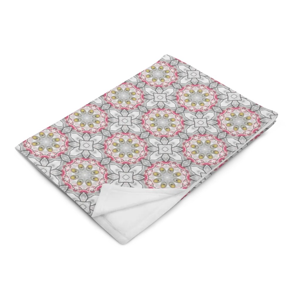 Serene Bird and Blossom Pattern Blanket product image (14)