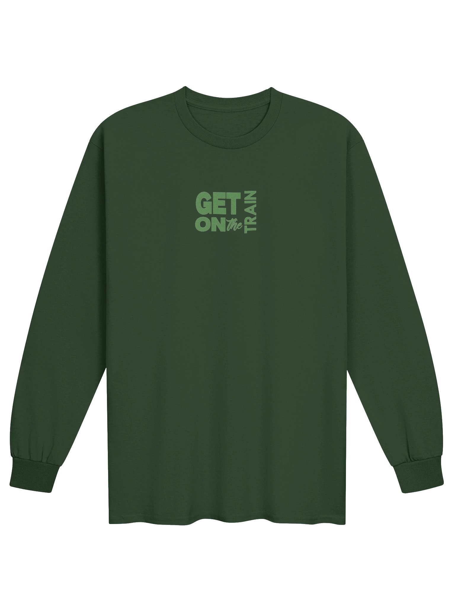 24hr Train Long Sleeve - Green product image (2)