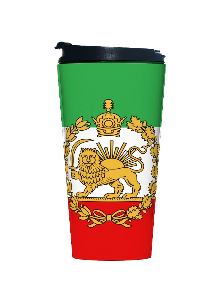 Crowned Lion and Sun Stainless Steel Travel Mug product image (1)