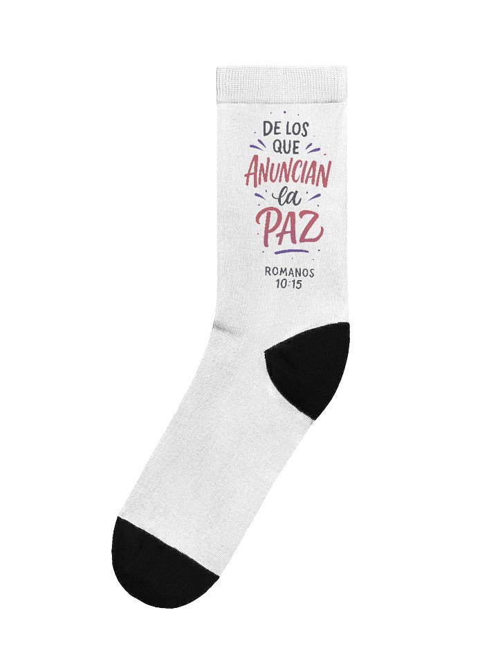Christian Crew Socks (Spanish) – Romans 10:15 product image (1)