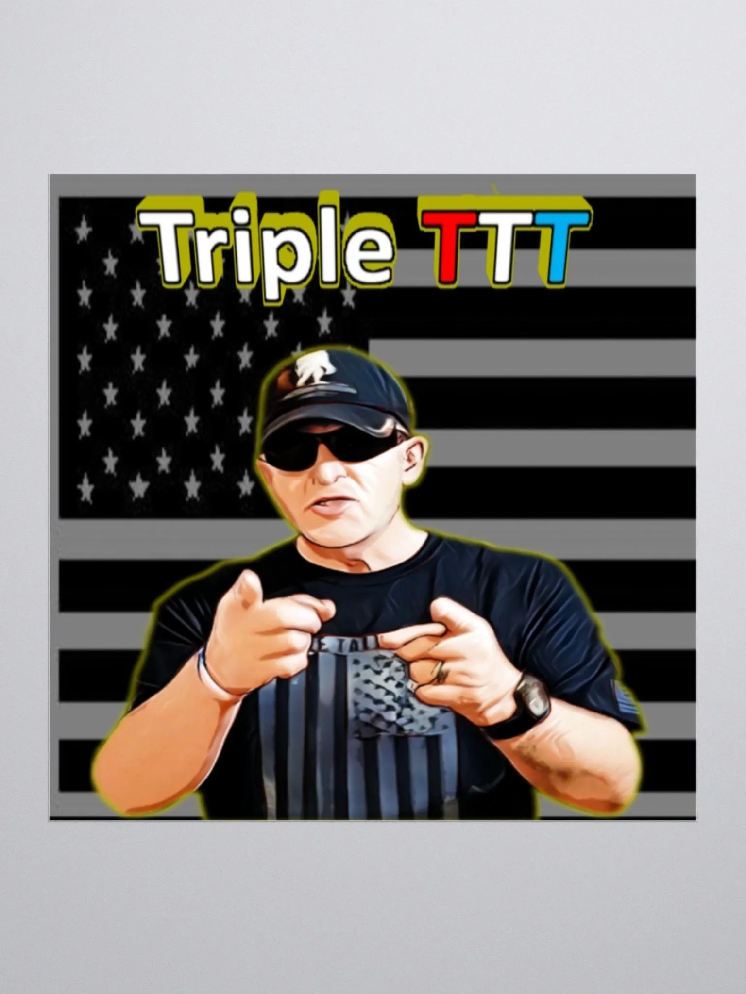 Triple TTT Sticker product image (1)