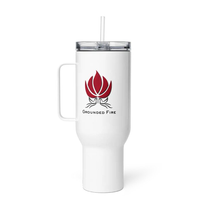 Grounded Fire Logo Travel Mug product image (5)