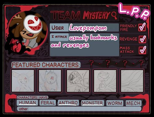 It's his first year on Art Fight along with _Rory. Go follow them and me (Tmaggzz) and we'll try to revenge all attacks. Go t...