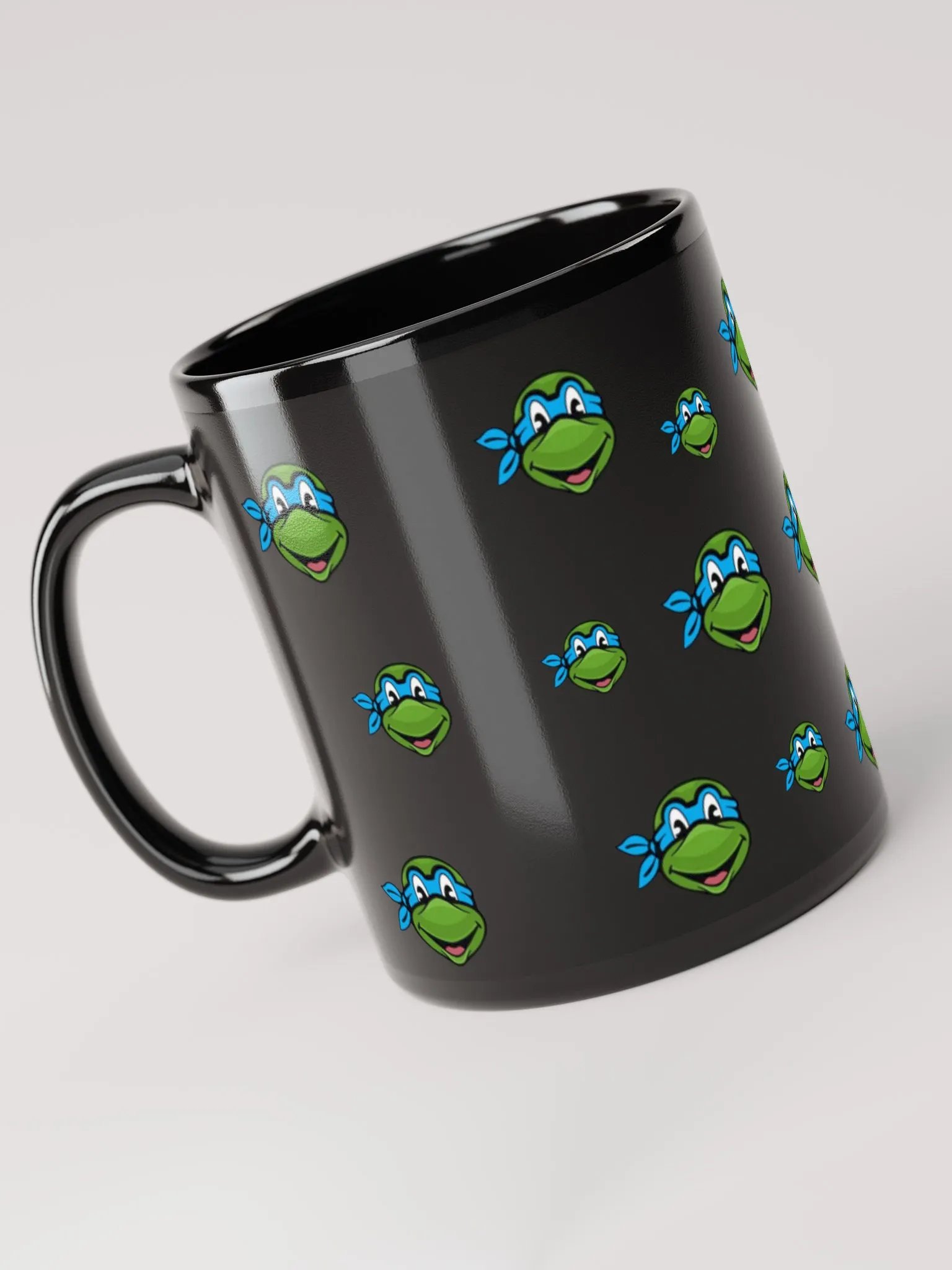 Team Leo Black Glossy Mug product image (1)
