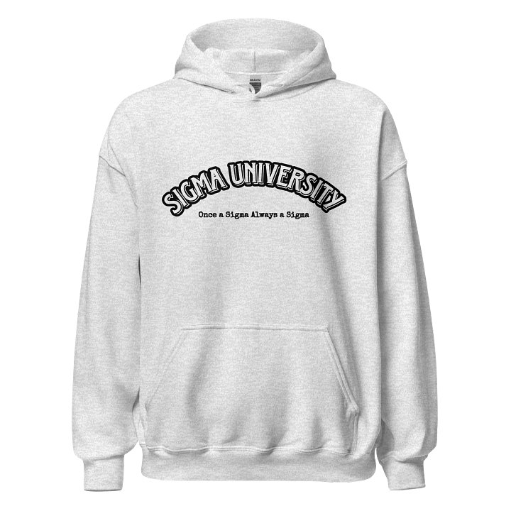 Sigma University Hoodie (Black Text) product image (10)