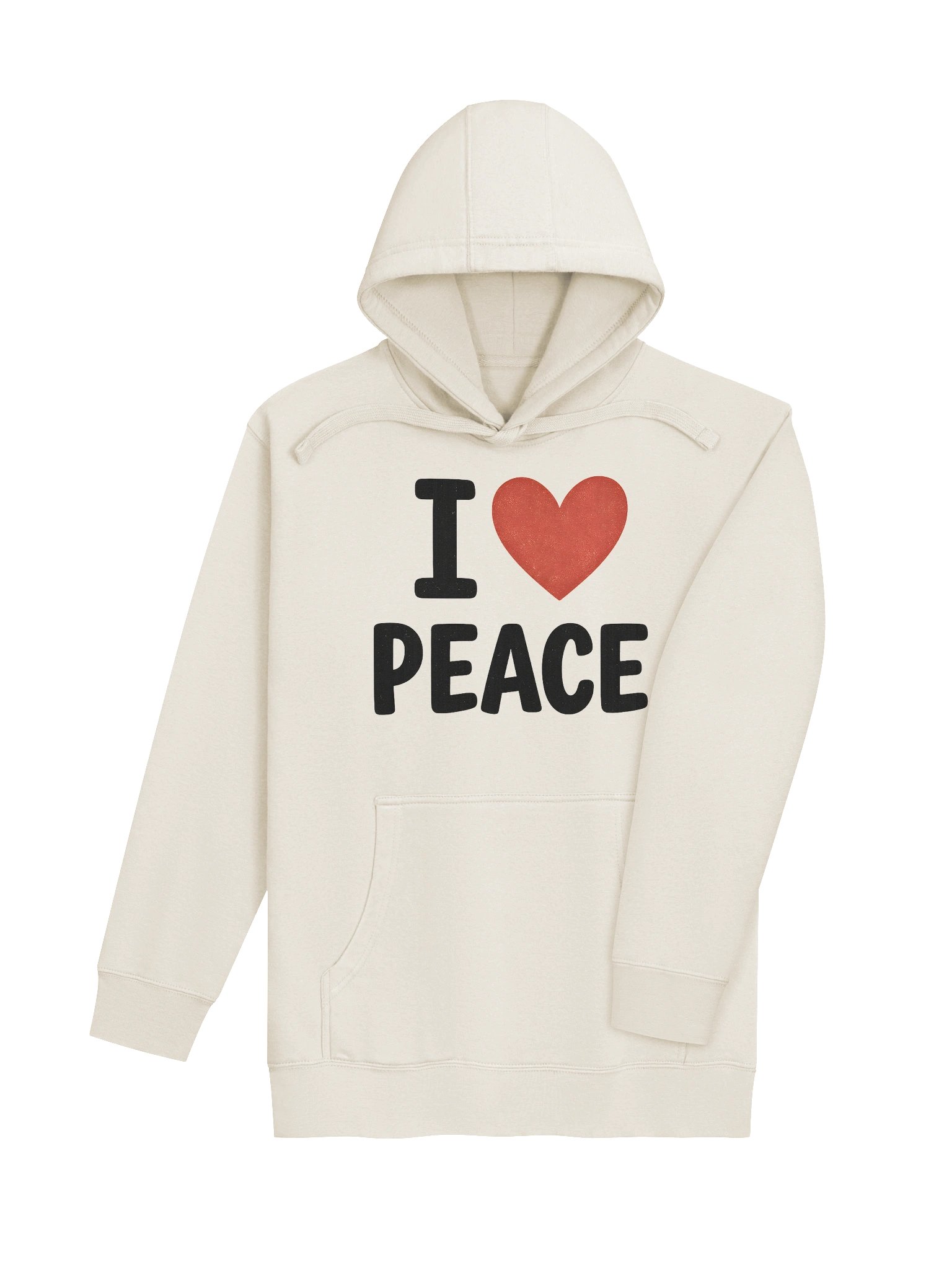 I Love Peace Hoodie product image (4)