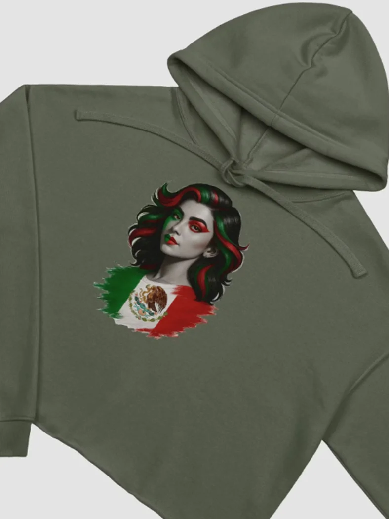 USA Mexico Canada Flag Woman Clipart Bundle PNG | Patriotic Splash Design product image (5)