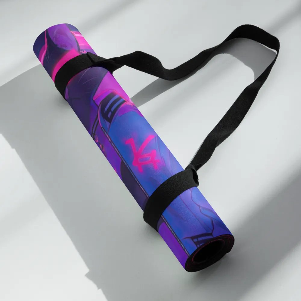 Neon Cat Yoga Mat product image (6)
