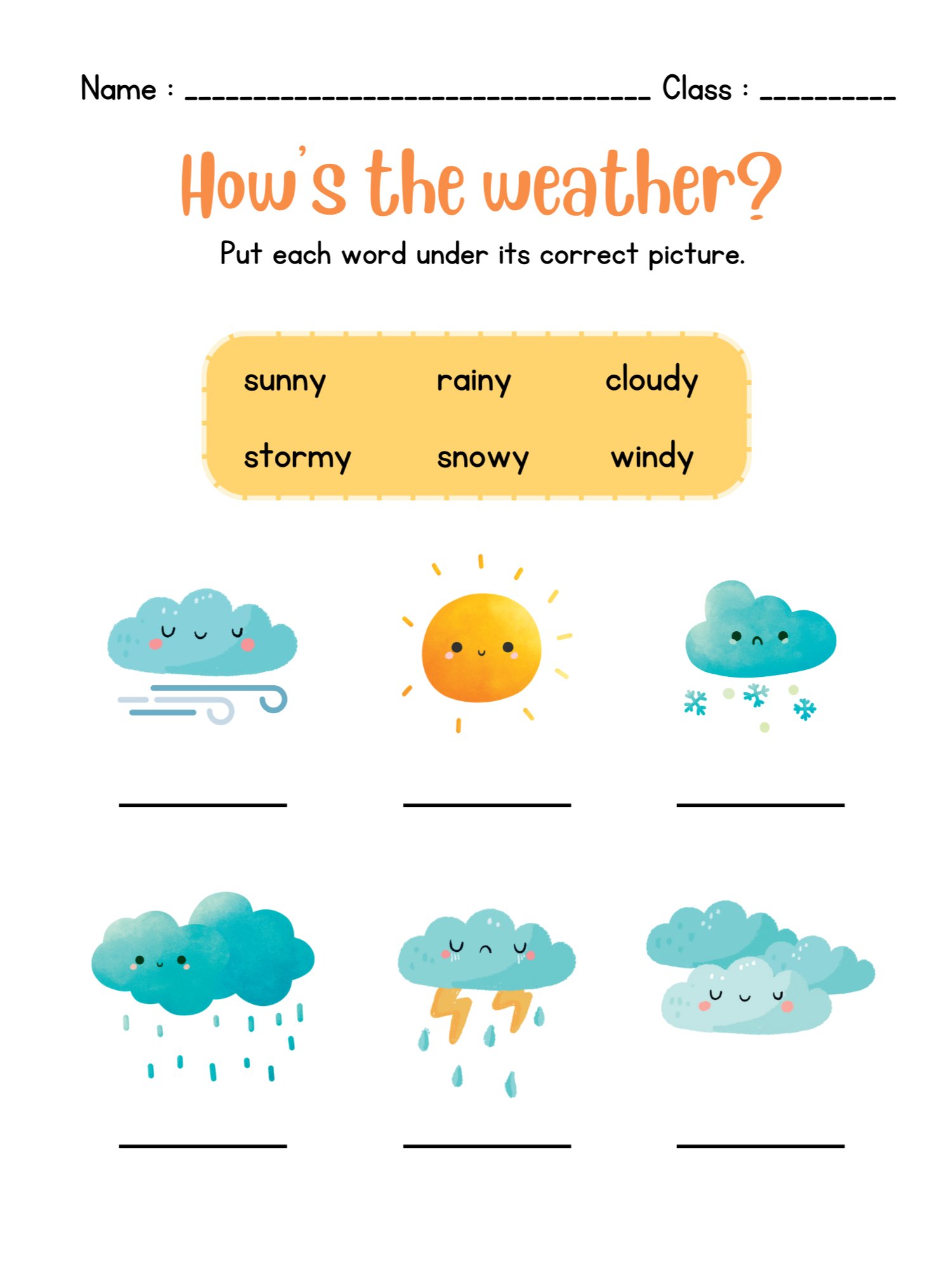 Weather Temperature & Seasons Workbook product image (2)