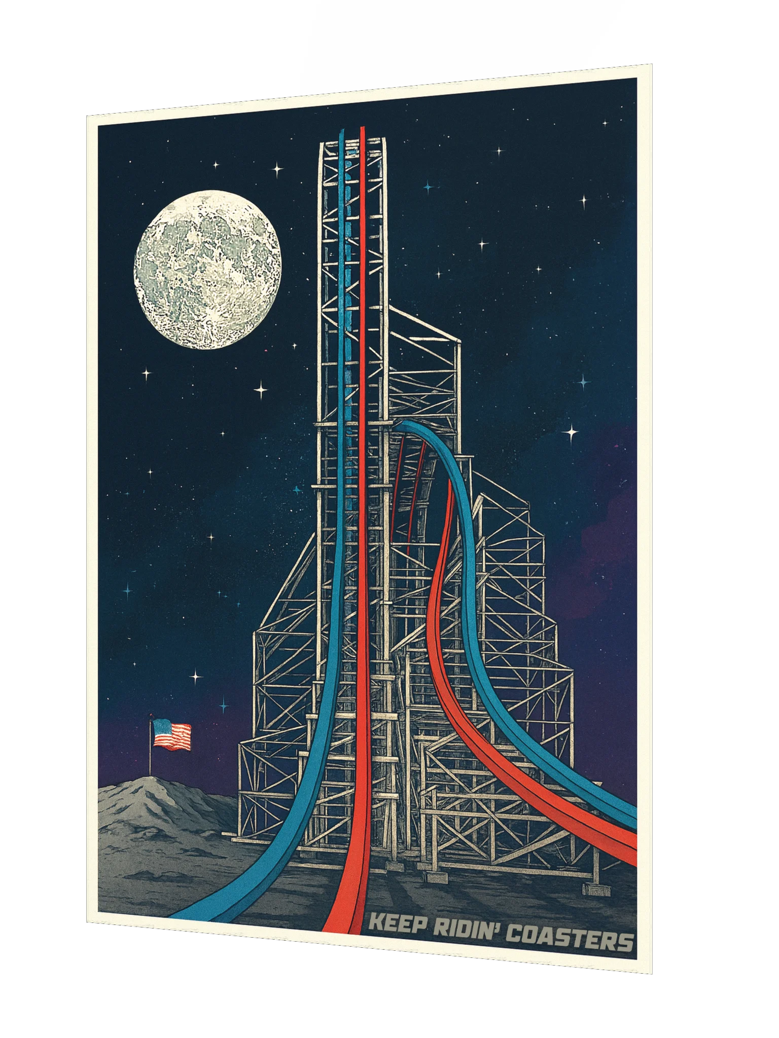 AF1 - Keep Ridin' Coasters | 18x24" Poster product image (2)