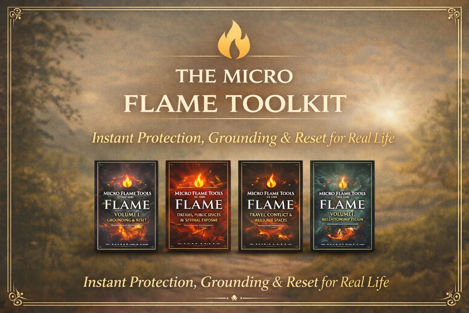 The Micro Flame Toolkit  Instant Protection, Grounding & Reset for Real Life product image (2)