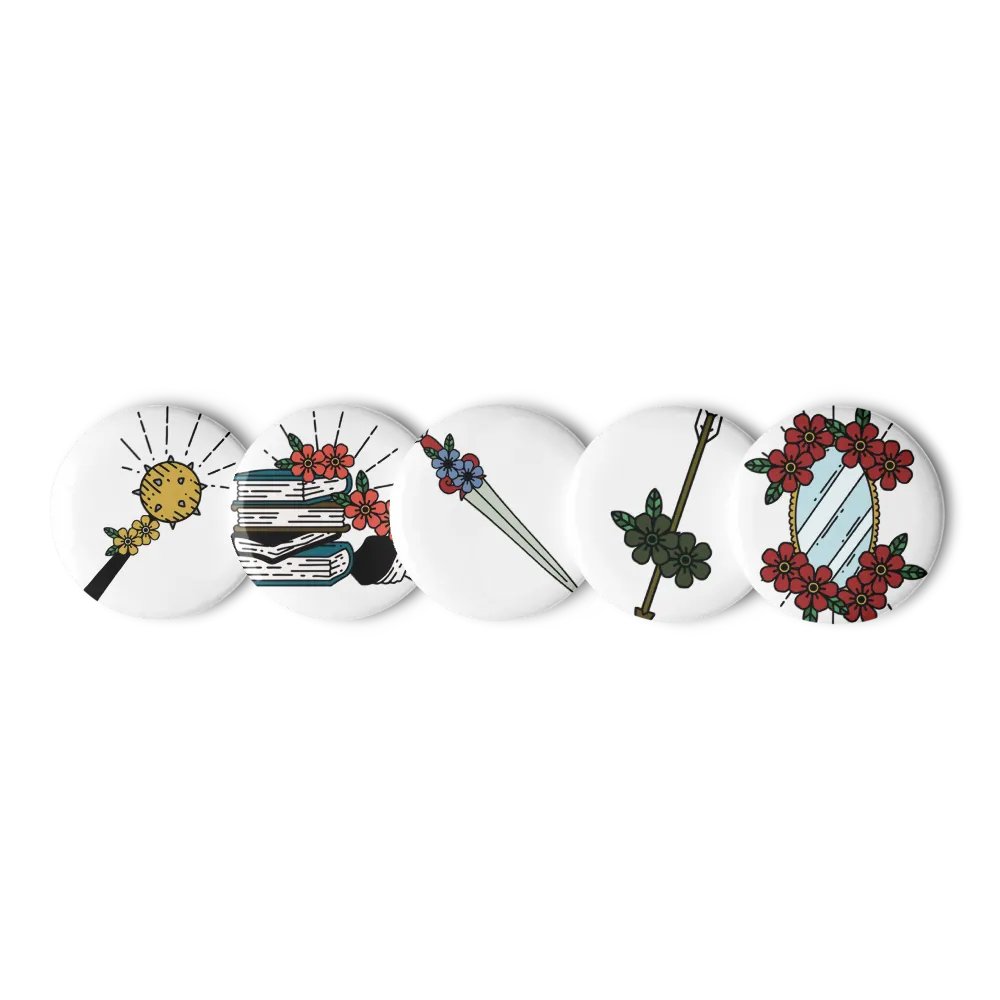 Through the Looking Glass Pin Set product image (1)