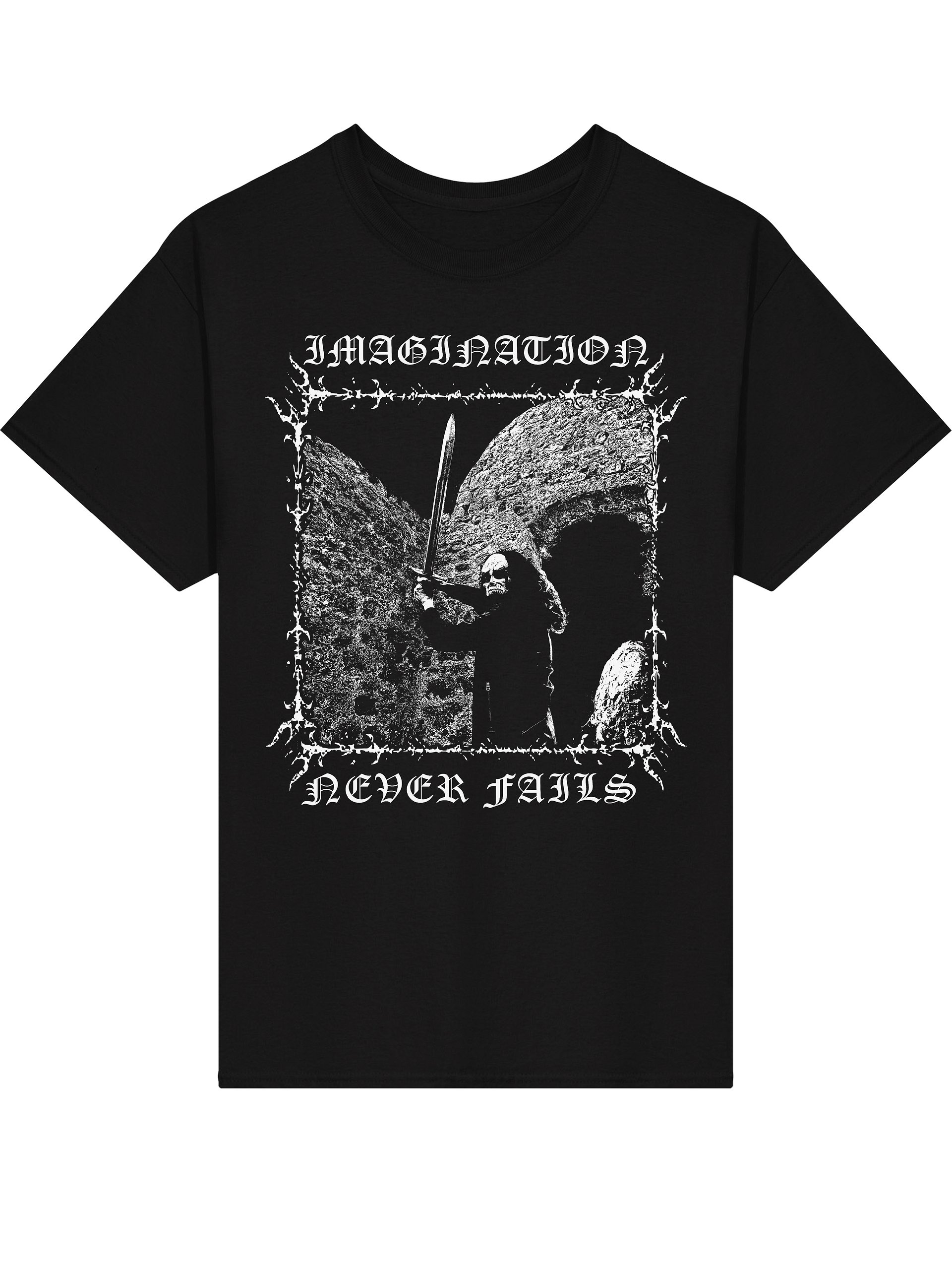 RUINS and SWORD - Classic T-Shirt (Black) product image (1)