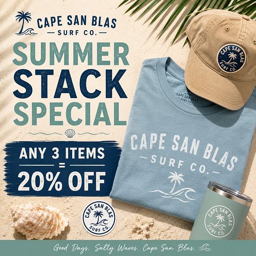 Need something for the Cape lover in your life? The Summer Stack Special makes it easy. Pick any 3 items and get 20% off — on...