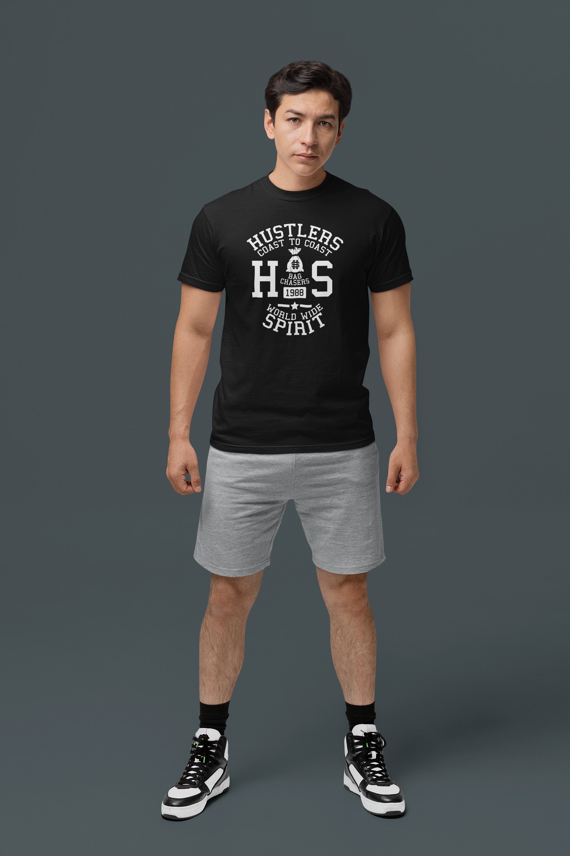 HUSTLERS SPIRIT COAST 2 COAST T SHIRT product image (3)