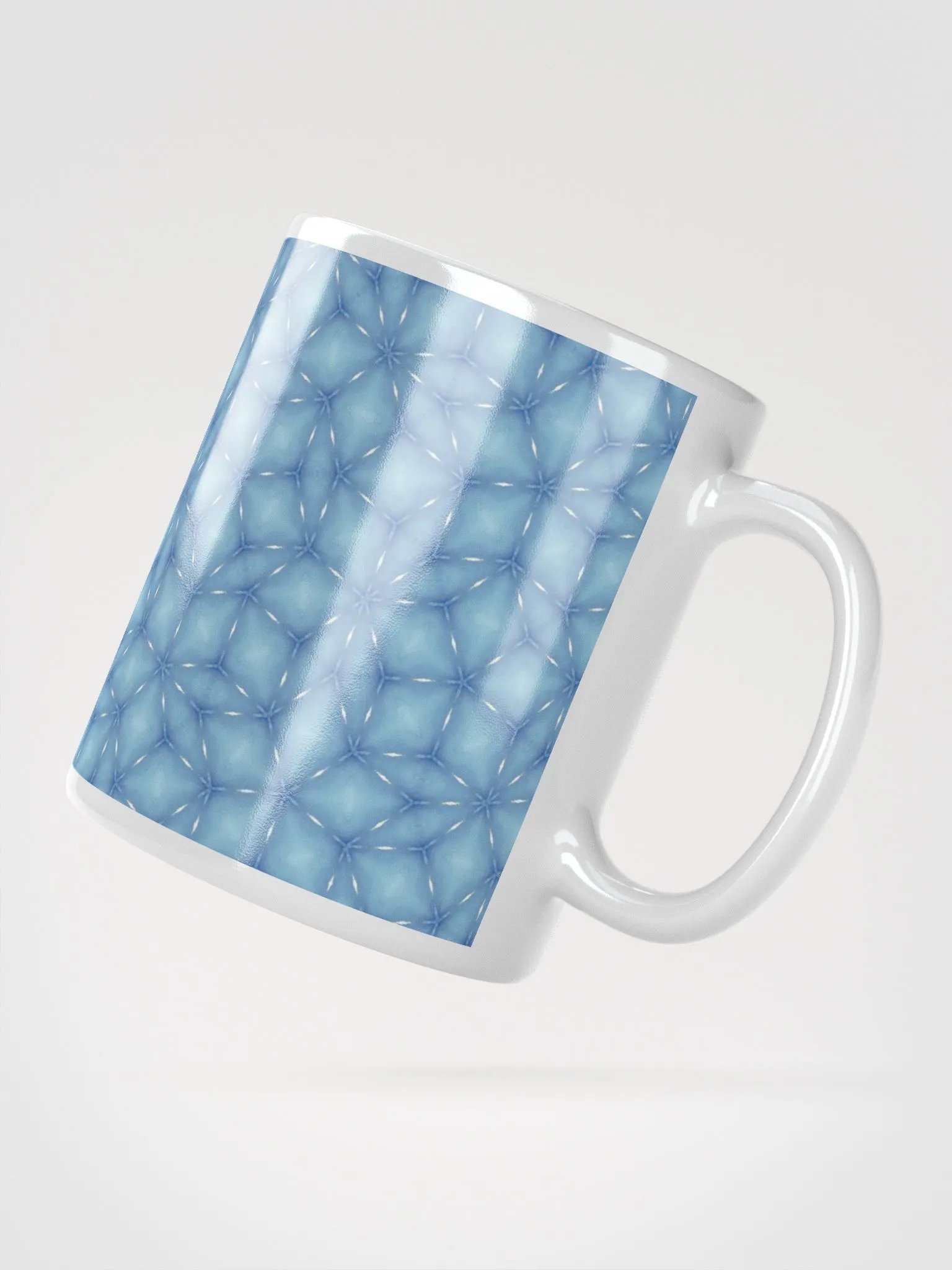 Seamless Flower Pattern Ceramic Mug product image (3)