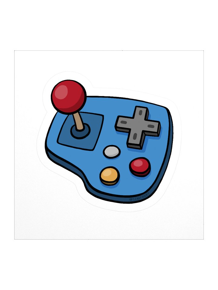 Retro Gaming Reimagined - Kiss Cut Sticker product image (2)