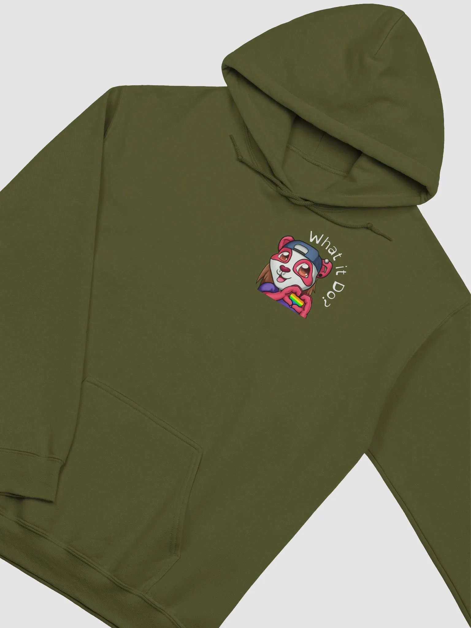 PaisliePanda Love Hoodie w/ Light Text product image (25)