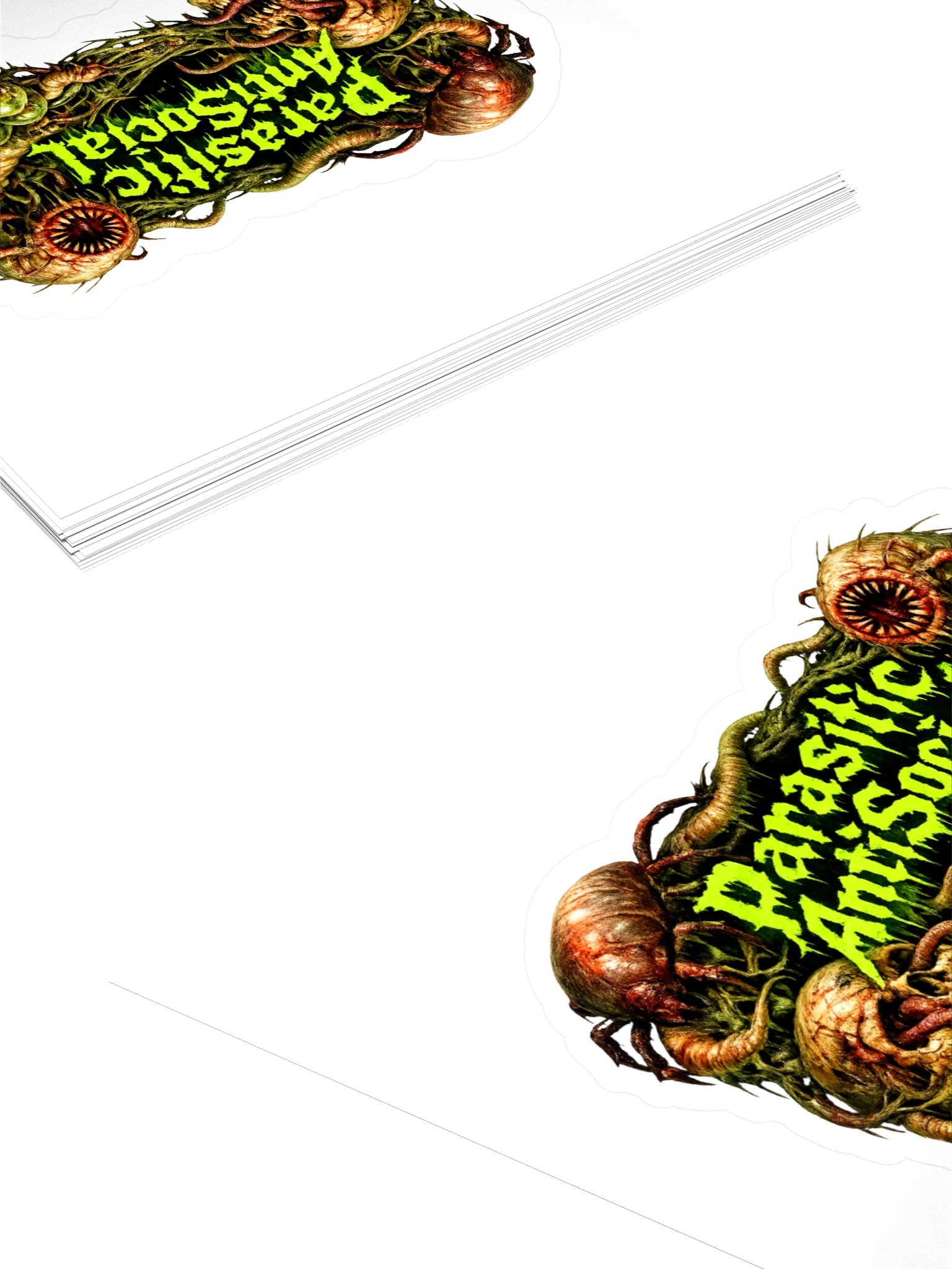 Parasitic AntiSocial GRAPHIC Sticker product image (4)