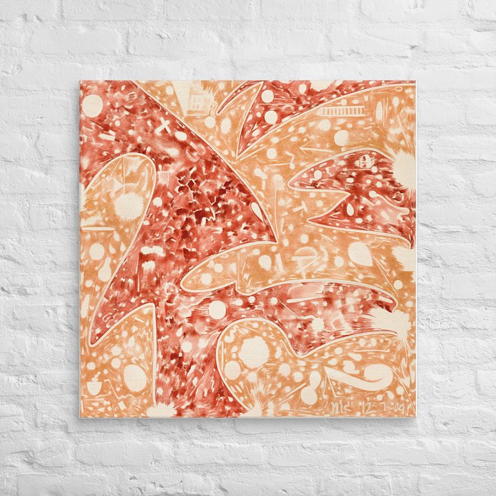 Sandbag 13 (2009) on canvas (32" x 32") product image (2)