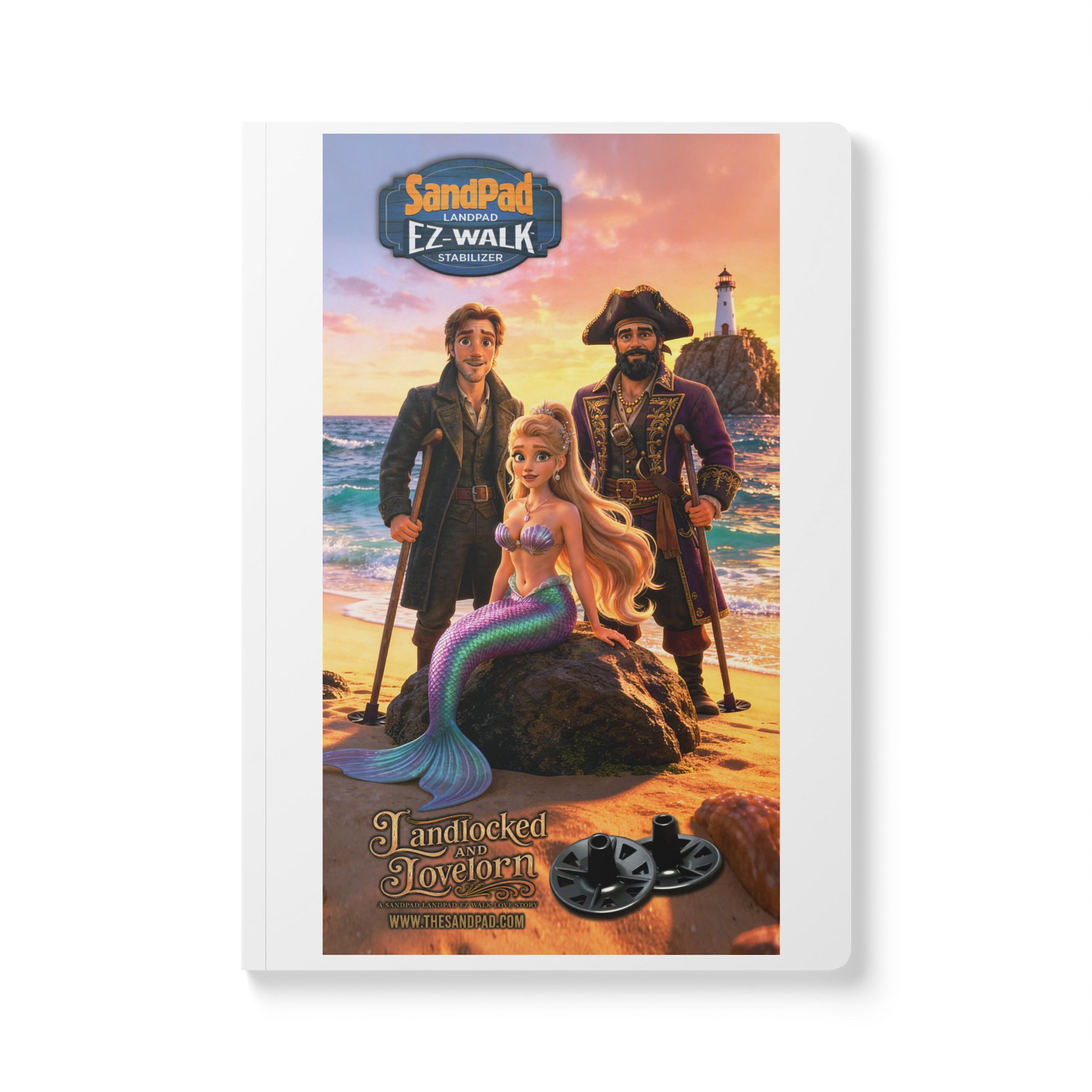 Landlocked and Lovelorn Soft Notebook product image (1)