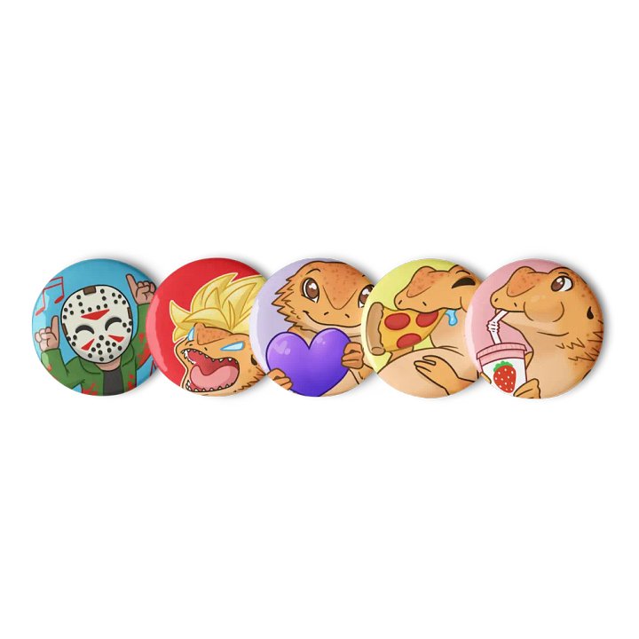 Dream Warrior Button Set #1 product image (3)