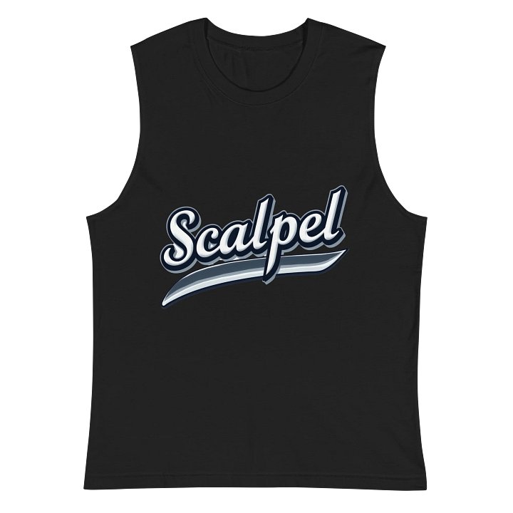 Surgical Style Scalpel Blade Muscle Tank product image (3)