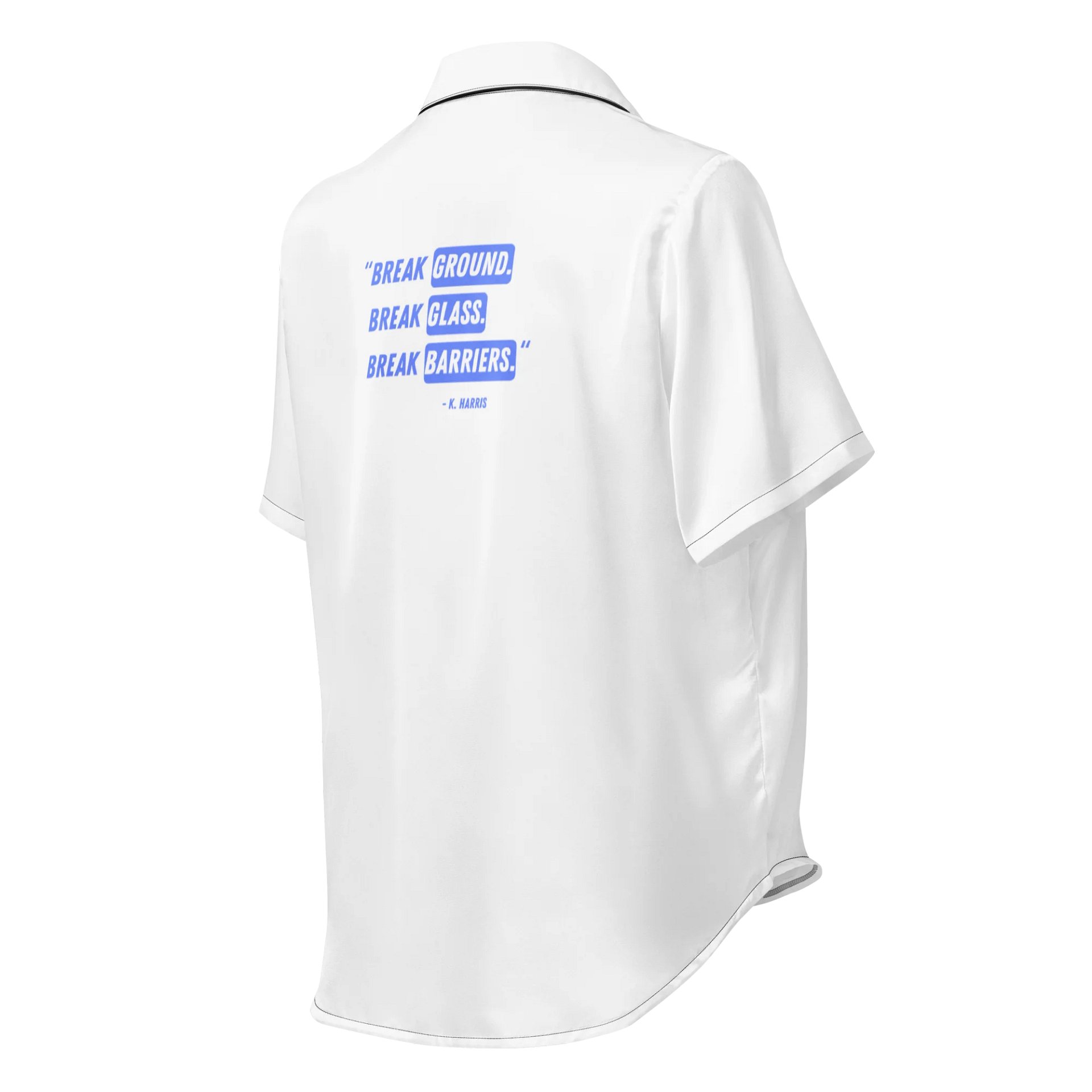 Kamala Would Never Pajama Top | L I G H T product image (1)