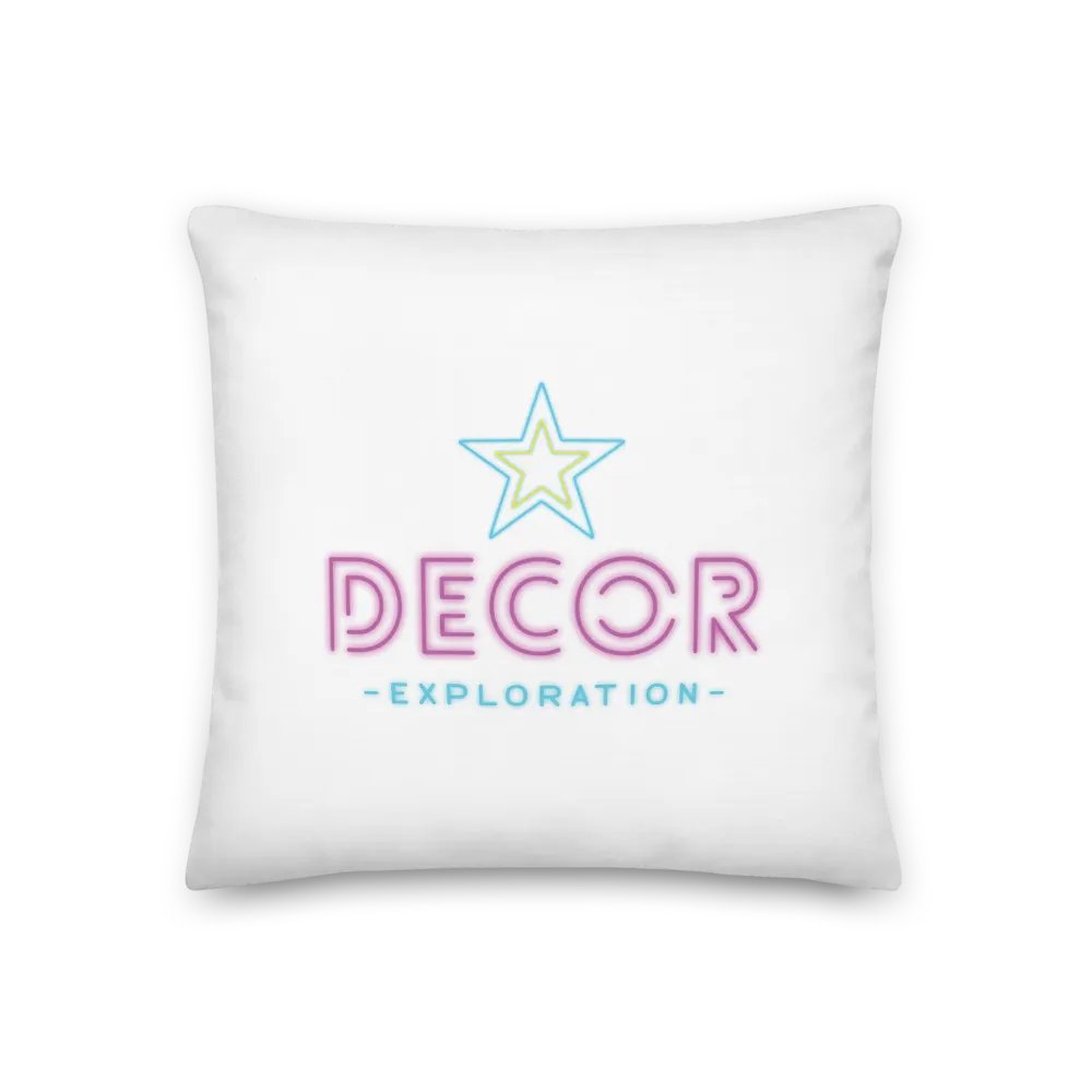 Decor Exploaration All-Over Print Premium Pillow product image (1)